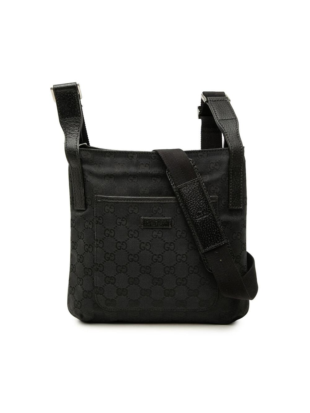 Gucci Gg Canvas Crossbody Pre-Loved Bag #351254G44B